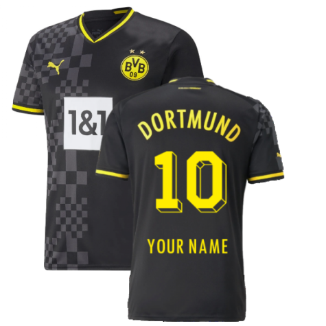2022-2023 Borussia Dortmund Away Shirt (Your Name)