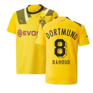 2022-2023 Borussia Dortmund CUP Shirt (Kids) (DAHOUD 8)