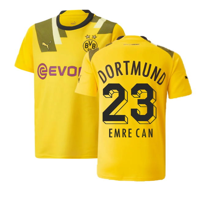 2022-2023 Borussia Dortmund CUP Shirt (Kids) (EMRE CAN 23)