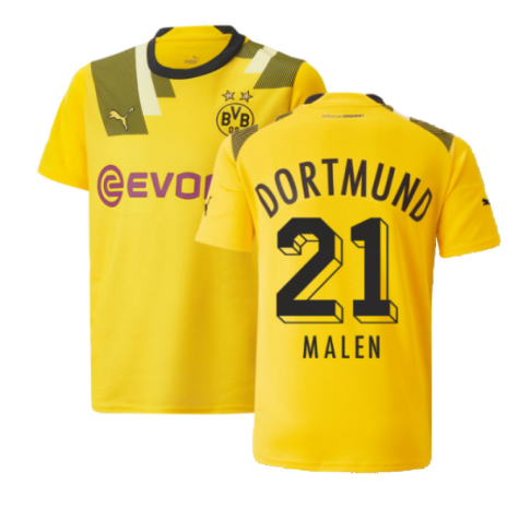 2022-2023 Borussia Dortmund CUP Shirt (Kids) (MALEN 21)