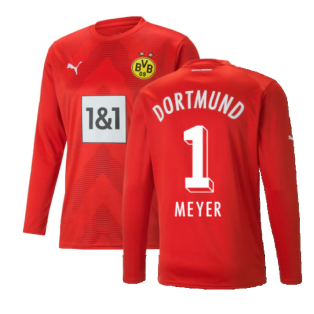2022-2023 Borussia Dortmund Goalkeeper Shirt (Red) (Meyer 1)