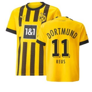 2022-2023 Borussia Dortmund Home Shirt (Kids) (REUS 11)
