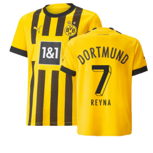 2022-2023 Borussia Dortmund Home Shirt (Kids) (REYNA 7)