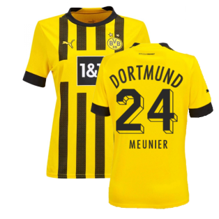 2022-2023 Borussia Dortmund Home Shirt - Ladies (MEUNIER 24)