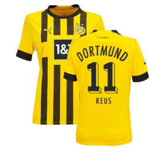 Lujfhd Mens Dortmund Reus Home Soccer Jersey 18-19#11 Football Jersey Yellow S-XXL 