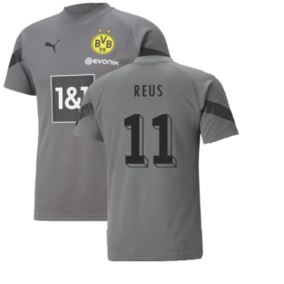 2022-2023 Borussia Dortmund Training Jersey (Smoked Pearl) (REUS 11)