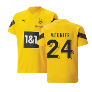 2022-2023 Borussia Dortmund Training Jersey (Yellow) - Kids (MEUNIER 24)
