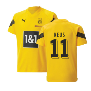 2022-2023 Borussia Dortmund Training Jersey (Yellow) - Kids (REUS 11)