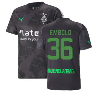 2022-2023 Borussia MGB Third Shirt (EMBOLO 36)