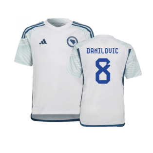 2022-2023 Bosnia Herzegovina Away Shirt (Kids) (DANILOVIC 8)