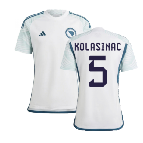 2022-2023 Bosnia Herzegovina Away Shirt (KOLASINAC 5)