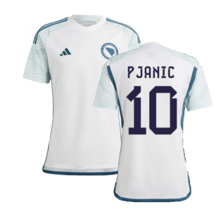 2022-2023 Bosnia Herzegovina Away Shirt (PJANIC 10)