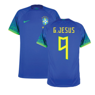 2022-2023 Brazil Away Shirt (G.JESUS 9)