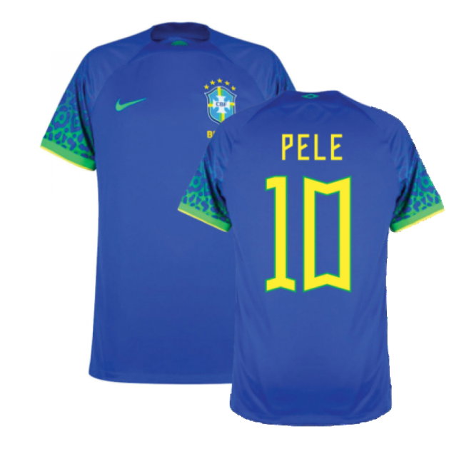2022-2023 Brazil Away Shirt (PELE 10)