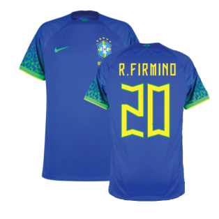 2022-2023 Brazil Away Shirt (R.FIRMINO 20)