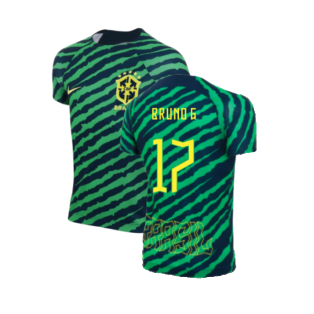 2022-2023 Brazil Dri-Fit Pre-Match Shirt (Kids) (Bruno G 17)