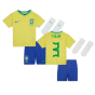 2022-2023 Brazil Home Little Boys Mini Kit (T Silva 3)