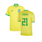 2022-2023 Brazil Home Vapor Shirt (Rodrygo 21)