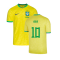2022-2023 Brazil Little Boys Home Shirt (Kaka 10)