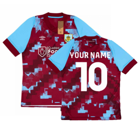 2022-2023 Burnley Home Shirt (Kids) (Your Name)