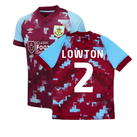 2022-2023 Burnley Home Shirt (LOWTON 2)