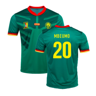 2022-2023 Cameroon Home Pro Football Shirt (MBEUMO 20)