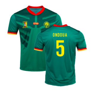 2022-2023 Cameroon Home Pro Football Shirt (ONDOUA 5)