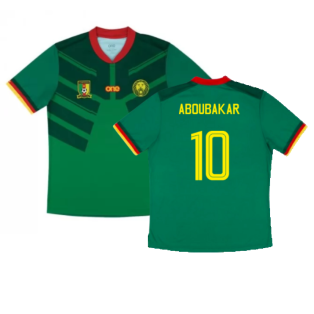2022-2023 Cameroon Home Pro Shirt (Kids) (ABOUBAKAR 10)