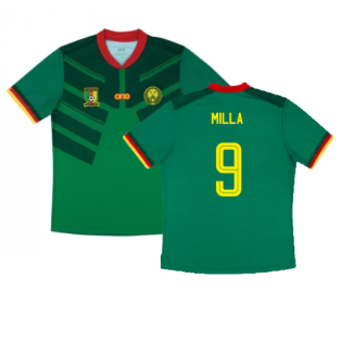 2022-2023 Cameroon Home Pro Shirt (Kids) (MILLA 9)