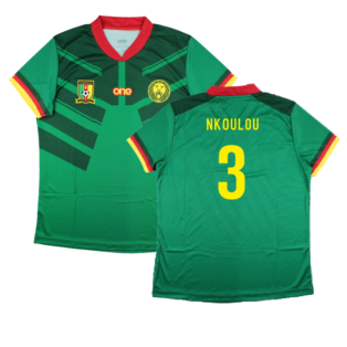 2022-2023 Cameroon Home Pro Shirt (Womens) (NKOULOU 3)