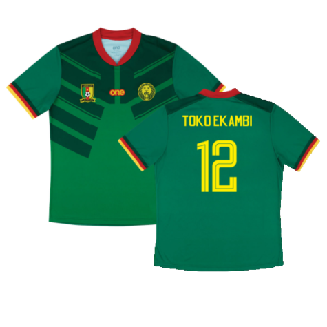 2022-2023 Cameroon Home Replica Shirt (TOKO EKAMBI 12)