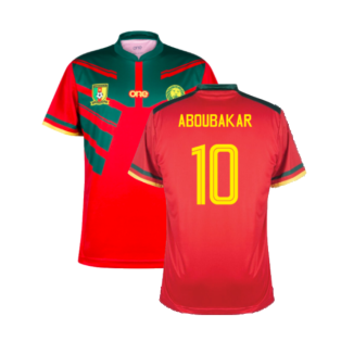 2022-2023 Cameroon Third Pro Shirt (Kids) (ABOUBAKAR 10)