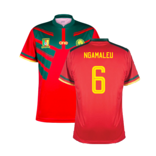 2022-2023 Cameroon Third Pro Shirt (Kids) (NGAMALEU 6)