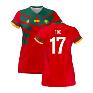 2022-2023 Cameroon Third Red Pro Shirt (Ladies) (FOE 17)