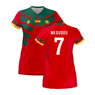 2022-2023 Cameroon Third Red Pro Shirt (Ladies) (NKOUDOU 7)