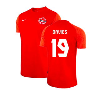 2022-2023 Canada Home Shirt (Davies 19)