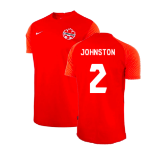 2022-2023 Canada Home Shirt (Johnston 2)