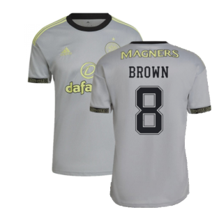 2018-2019 Celtic Third Football Shirt (Brown 8)