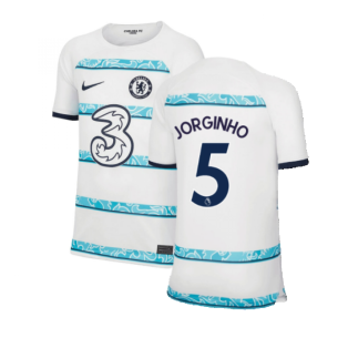 2022-2023 Chelsea Away Shirt (Kids) (JORGINHO 5)