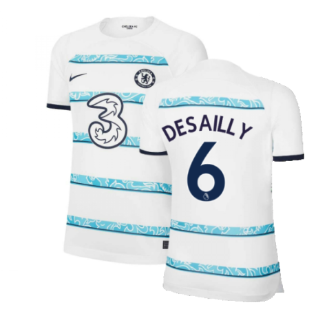 2022-2023 Chelsea Away Shirt (Ladies) (DESAILLY 6)