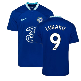 2022-2023 Chelsea Home Shirt (Kids) (LUKAKU 9)