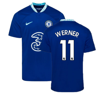 2022-2023 Chelsea Home Shirt (Kids) (WERNER 11)