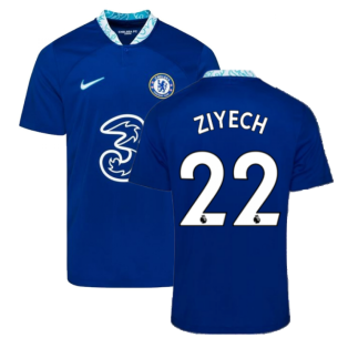 2022-2023 Chelsea Home Shirt (ZIYECH 22)