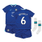 2022-2023 Chelsea Little Boys Home Mini Kit (DESAILLY 6)
