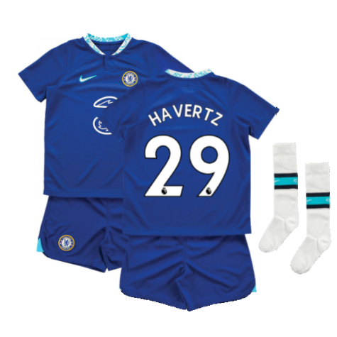 2022-2023 Chelsea Little Boys Home Mini Kit (HAVERTZ 29)