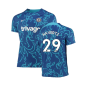 2022-2023 Chelsea Pre-Match Training Shirt (Blue) (HAVERTZ 29)