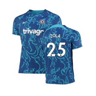 2022-2023 Chelsea Pre-Match Training Shirt (Blue) (ZOLA 25)