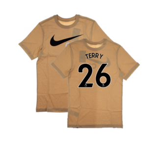 2022-2023 Chelsea Swoosh Tee (Beige) (TERRY 26)