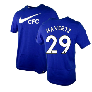 2022-2023 Chelsea Swoosh Tee (Blue) (HAVERTZ 29)