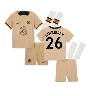 2022-2023 Chelsea Third Little Boys Mini Kit (KOULIBALY 26)